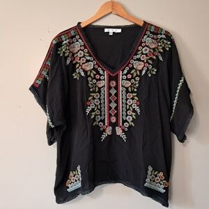 Kyla Seo Embroidered Top Small